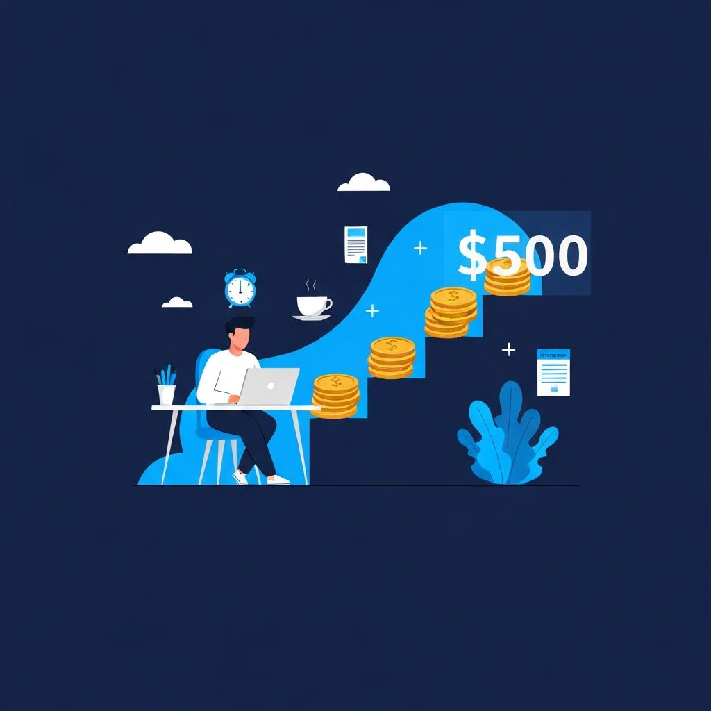 How to Make $500 Extra Per Month Online in 2026 (Even with a Full-Time Job)